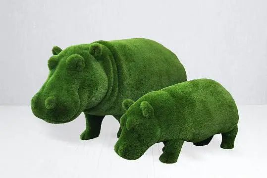 Load image into Gallery viewer, Topiary Small Hippo