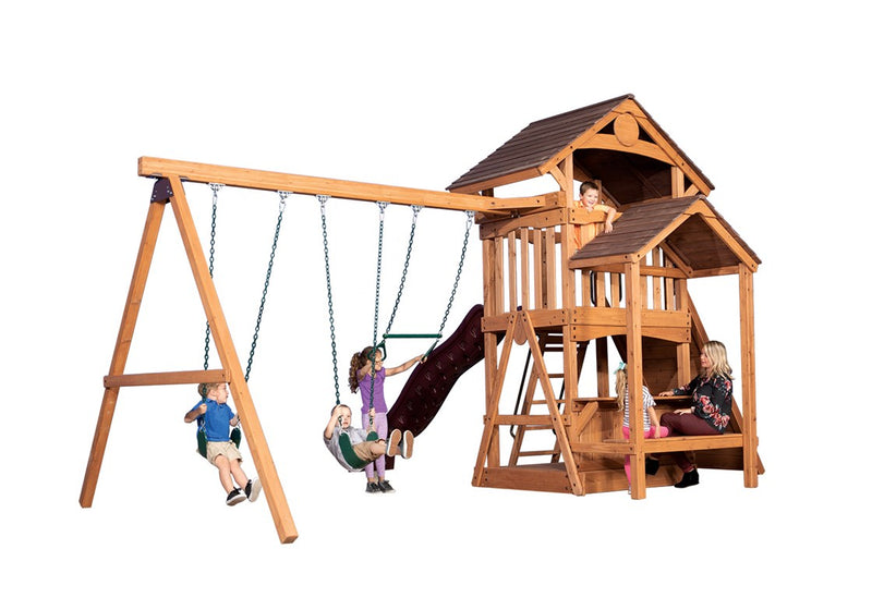 Load image into Gallery viewer, Adventure Outlook 2 Swing Set
