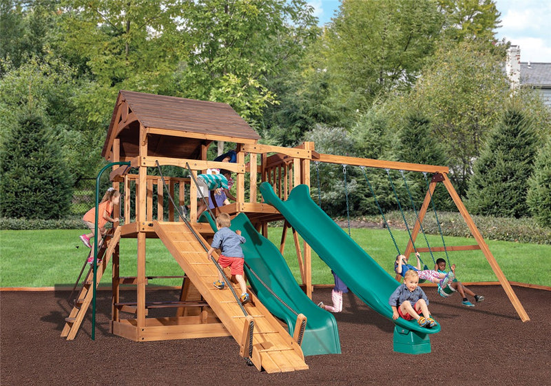 Load image into Gallery viewer, Adventure Outlook XL 3 Swing Set