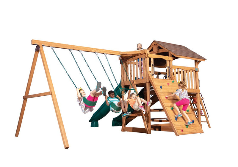 Load image into Gallery viewer, Adventure Outlook XL 3 Swing Set