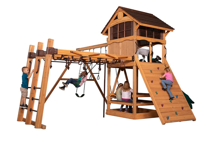 Load image into Gallery viewer, Olympian Outlook XL 1C Swing Set