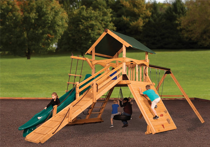 Load image into Gallery viewer, Olympian Peak XL 2 Swing Set