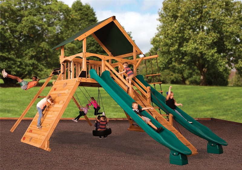 Load image into Gallery viewer, Titan Peak Jumbo 2 Swing Set