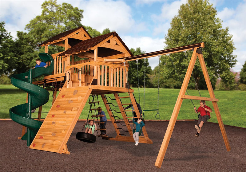 Load image into Gallery viewer, Titan Peak XL 4 Swing Set