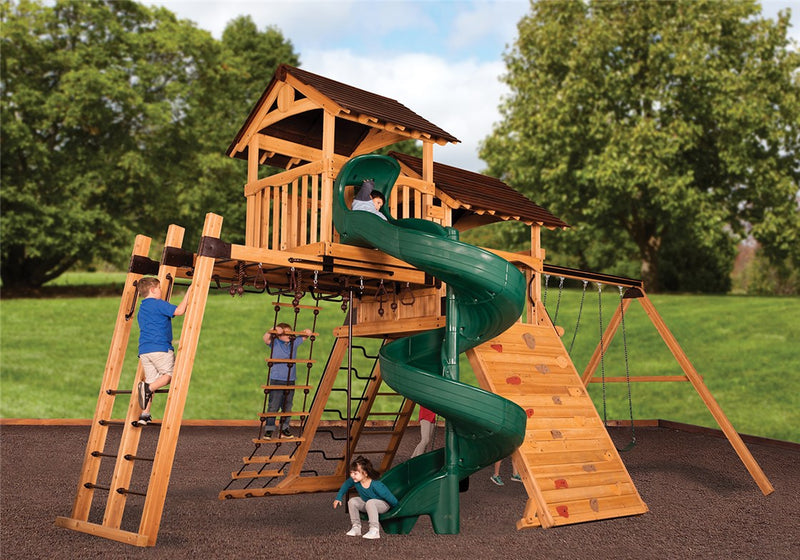 Load image into Gallery viewer, Titan Peak XL 4 Swing Set
