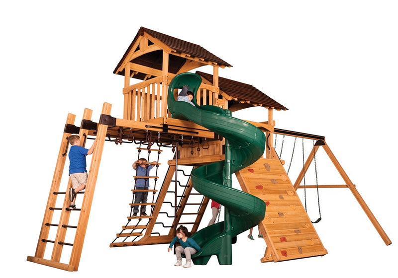 Load image into Gallery viewer, Titan Peak XL 4 Swing Set