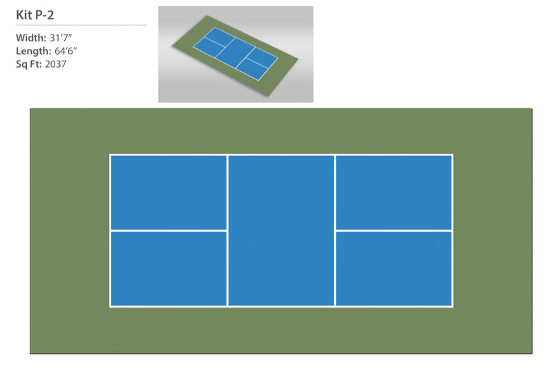 Load image into Gallery viewer, Pickleball Court Kit 2