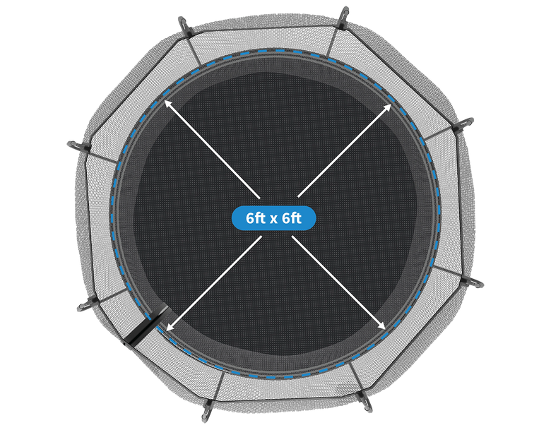 Load image into Gallery viewer, SpringFree Mini Round Trampoline 6'