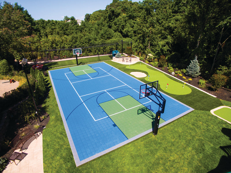 Load image into Gallery viewer, Pro/College Basketball Court Kit 14