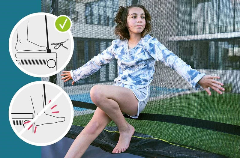 Load image into Gallery viewer, NORTH® Legend 17.5' x 12' Rectangle Above Ground Trampoline
