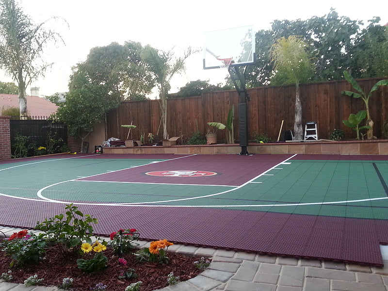 Load image into Gallery viewer, Half Basketball Court Kit 7