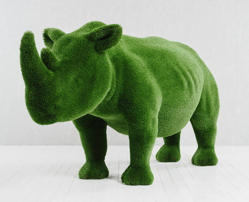 Load image into Gallery viewer, Topiary Rhinoceros