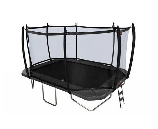 10'x14' Rectangle Pro-Line Avyna Above Ground Trampoline with Enclosure