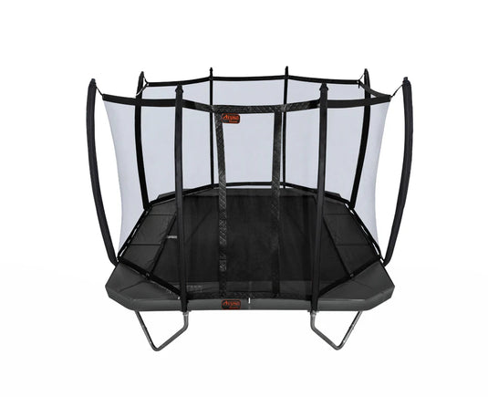 10'x14' Rectangle Pro-Line Avyna Above Ground Trampoline with Enclosure