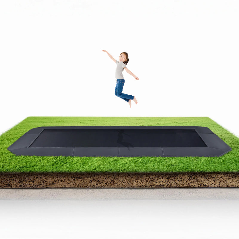 Load image into Gallery viewer, 10×17′ Rectangle Pro-Line Avyna Inground Trampoline
