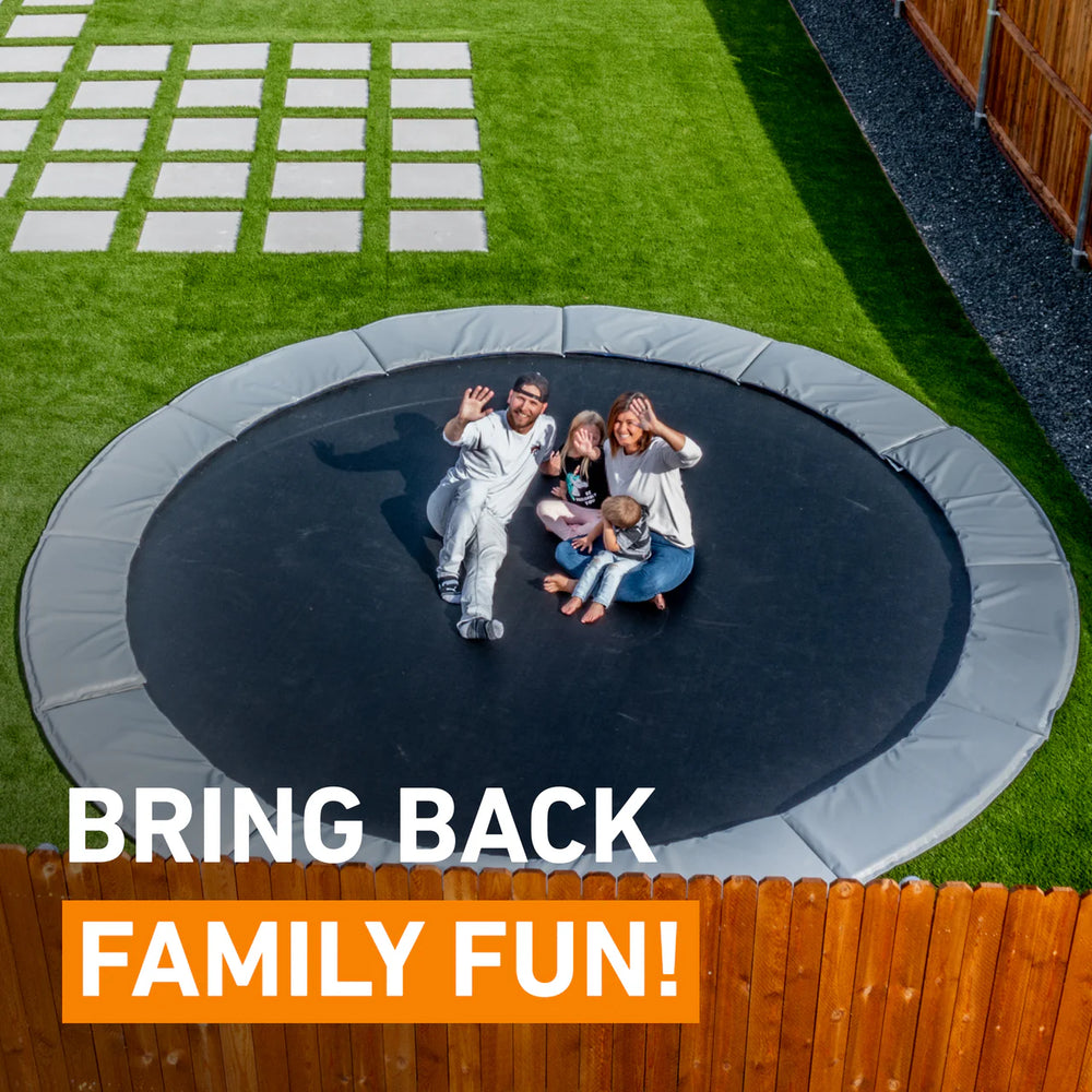15′ Round Pro-Line Avyna In-ground Trampoline