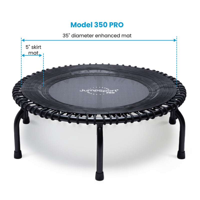Load image into Gallery viewer, 39 JumpSport 350 PRO Fitness Trampolines Details 2 Marin Backyards
