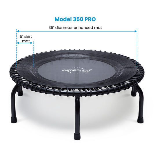 39 JumpSport 350 PRO Fitness Trampolines Details 2 Marin Backyards