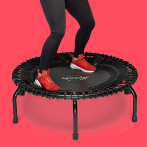 Load image into Gallery viewer, 39 JumpSport 350 PRO Fitness Trampolines In Action Marin Backyards
