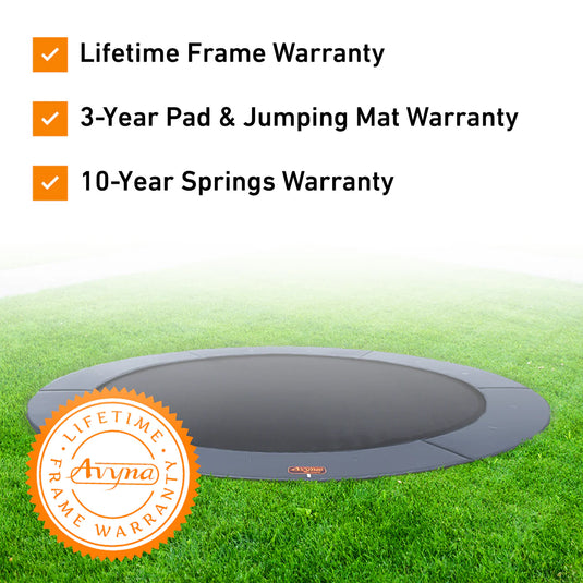 15′ Round Pro-Line Avyna In-ground Trampoline