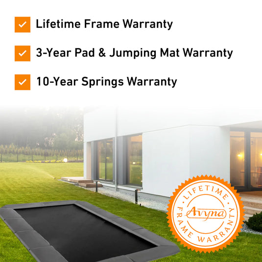 10×14′ Rectangle Pro-Line Avyna In-ground Trampoline