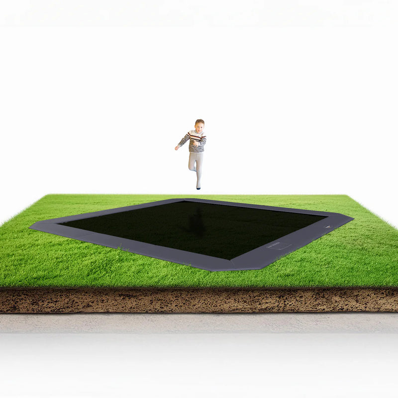 Load image into Gallery viewer, 15x15' Square Pro-Line MAX Avyna In-Ground Trampoline
