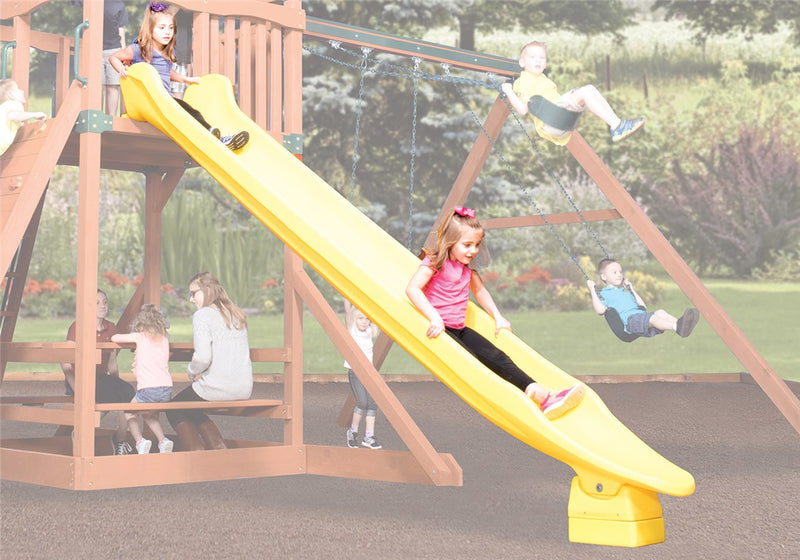 Load image into Gallery viewer, Rocket Slide 14' Yellow
