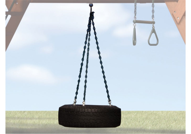 Load image into Gallery viewer, Tire Swivel Swing w/ Hardware 58" Lenght
