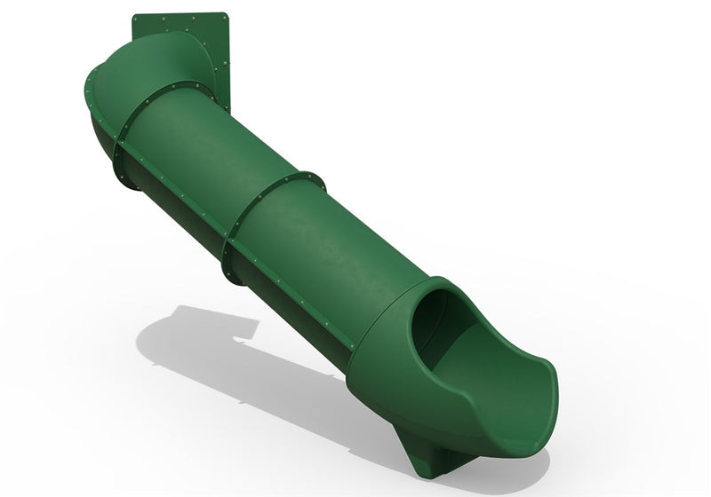Load image into Gallery viewer, Tube Slide 90 Degree Turn 5' Green

