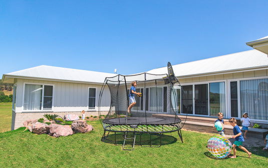 SpringFree Medium Oval Trampoline 8' x 11'