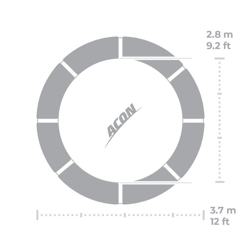 Load image into Gallery viewer, ACON Air 12ft Dimensions 2 Marin Backyards

