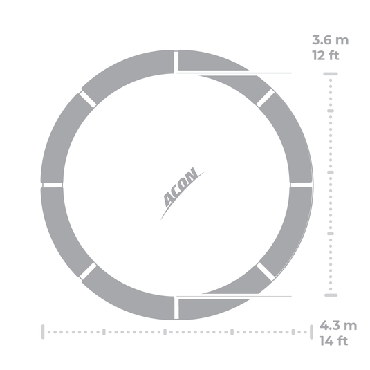 ACON Air 14ft Dimensions 2 Marin Backyards