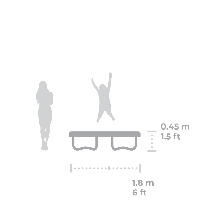 Load image into Gallery viewer, ACON Air 6ft Dimensions 1 Marin Backyards
