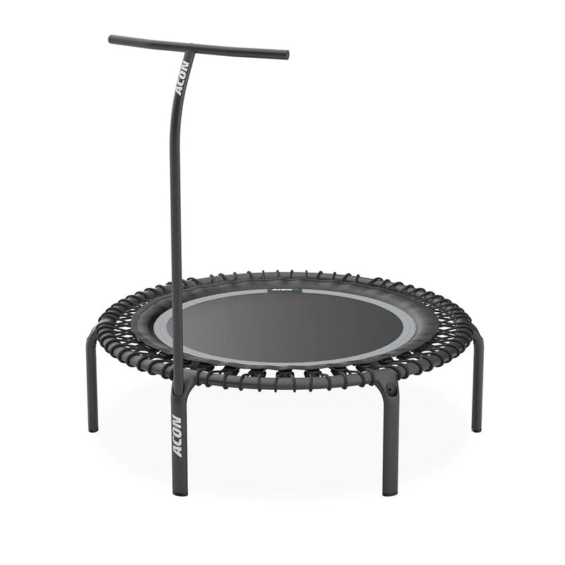 Load image into Gallery viewer, ACON Fit 44in Round Rebounder with Handlebar Black Model Marin Backyards
