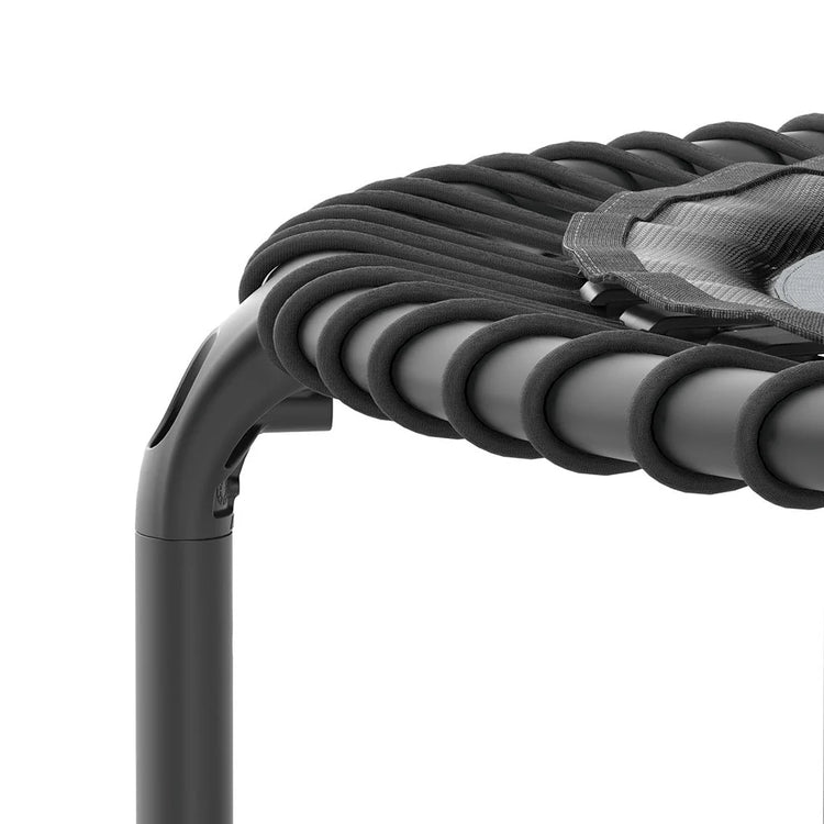 ACON Fit 44in Round Rebounder with Handlebar Black Springs Marin Backyards