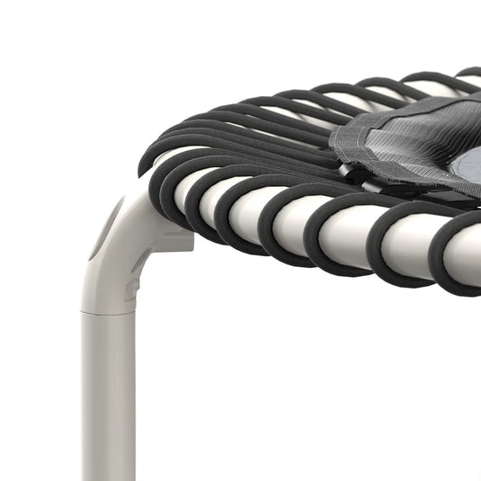 ACON Fit 44in Round Rebounder with Handlebar White Springs Marin Backyards