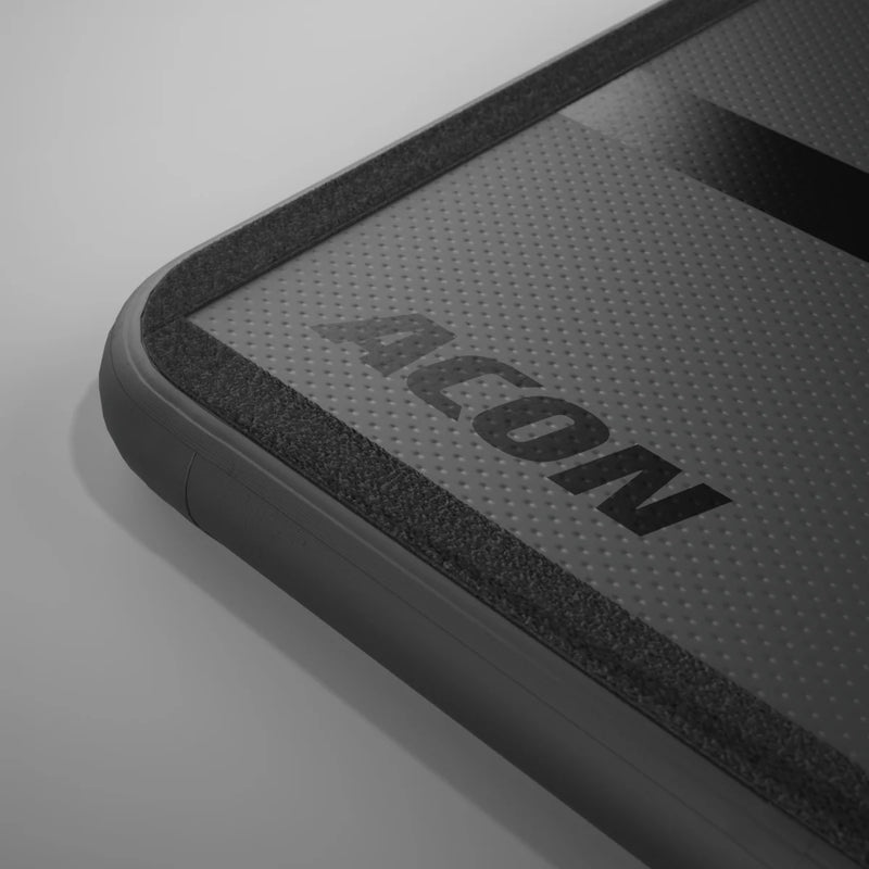 Load image into Gallery viewer, ACON airtrack Tumbling Mat 10ft Black Edition Detail 2 Marin Backyards
