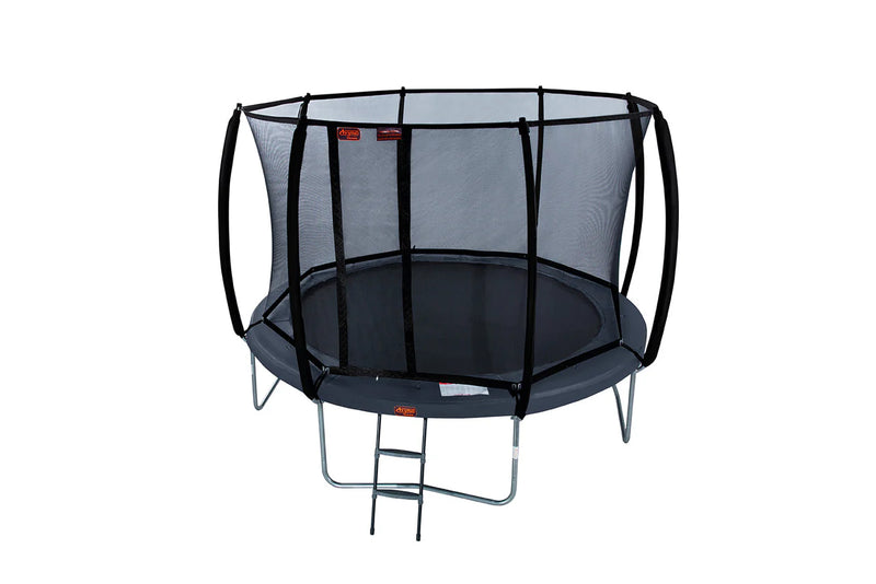 Load image into Gallery viewer, 12′ Round Pro-Line Avyna Above Ground Trampoline with Enclosure
