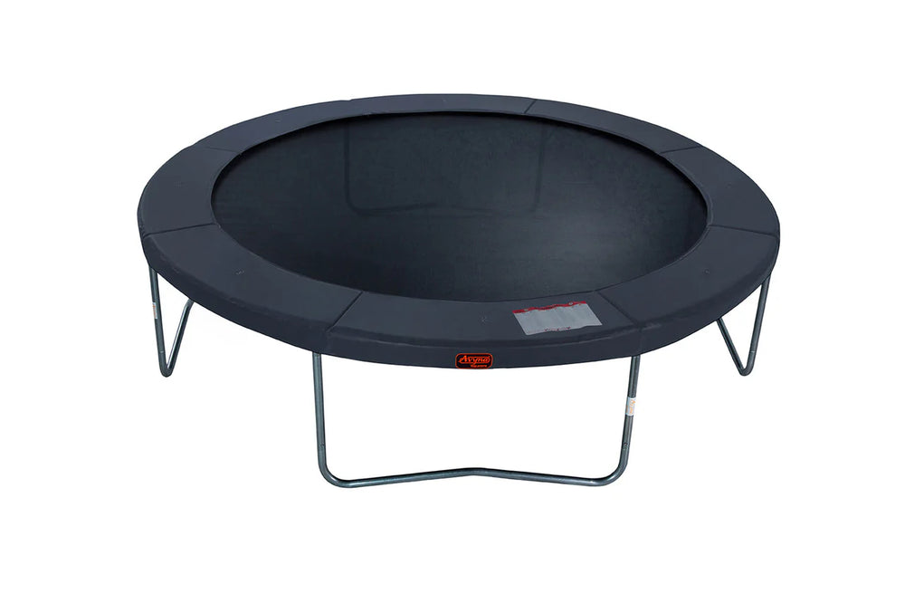 14′ Round Pro-Line Avyna Above Ground Trampoline with Enclosure