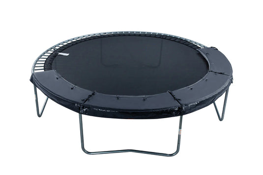12′ Round Pro-Line Avyna Above Ground Trampoline with Enclosure
