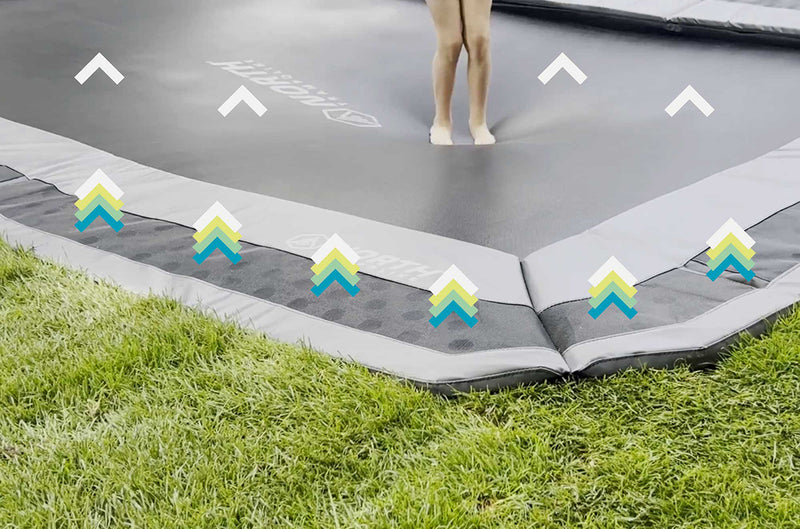 Load image into Gallery viewer, NORTH® 14′ Round In Ground Trampoline
