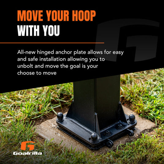 Goalrilla CV60T - 60" In-Ground with Tinted Backboard