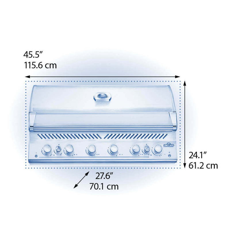 Load image into Gallery viewer, Napoleon Built-In 700 Series 44 with Dual Infrared Rear Burners – Natural Gas
