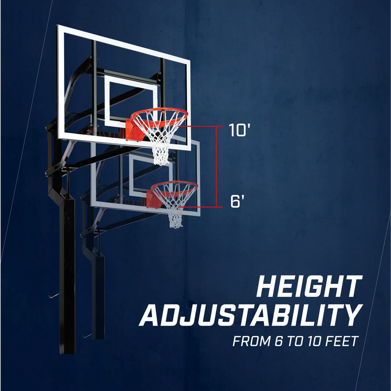Load image into Gallery viewer, Goalsetter Contender 54" (Glass Backboard)
