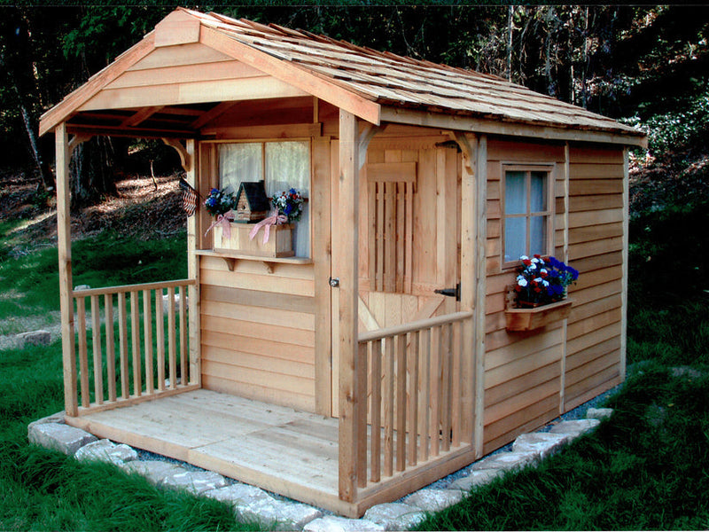 Load image into Gallery viewer, CedarShed 10'x 20' Clubhouse Model 10 Marin Backyards
