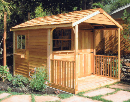 Load image into Gallery viewer, CedarShed 10'x 20' Clubhouse Model 6 Marin Backyards
