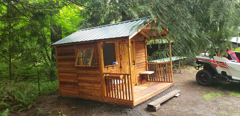 Load image into Gallery viewer, CedarShed 10'x 20' Clubhouse Model 9 Marin Backyards

