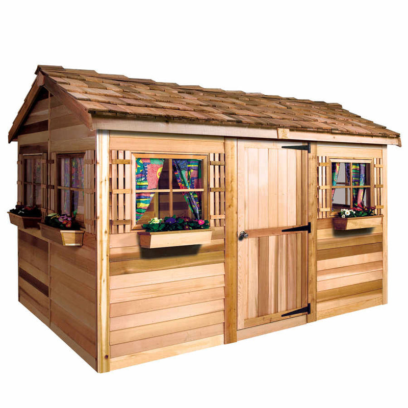 Load image into Gallery viewer, CedarShed Beachhouse Model 1 Marin Backyards

