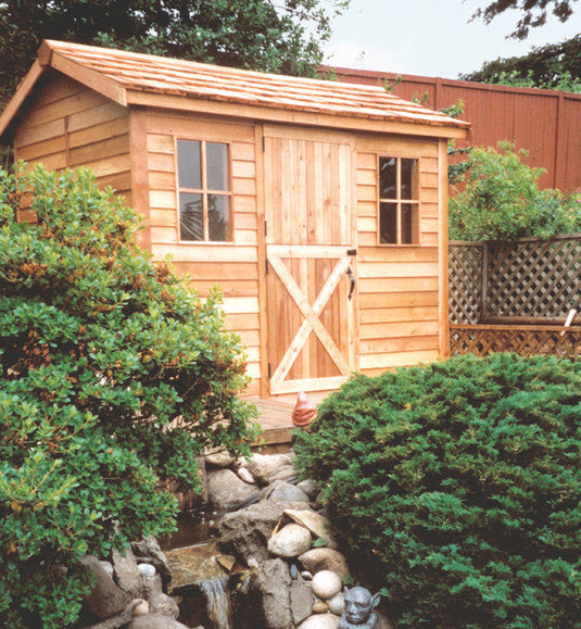 CedarShed Cabana Model 1 Marin Backyards