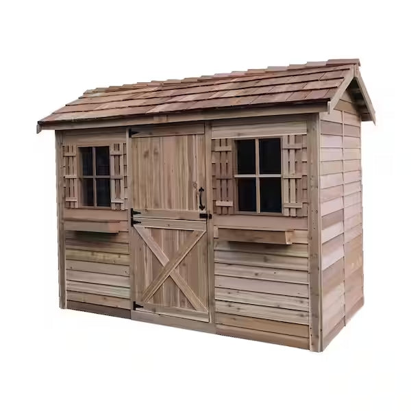 Load image into Gallery viewer, CedarShed Cabana Model 1 Marin Backyards
